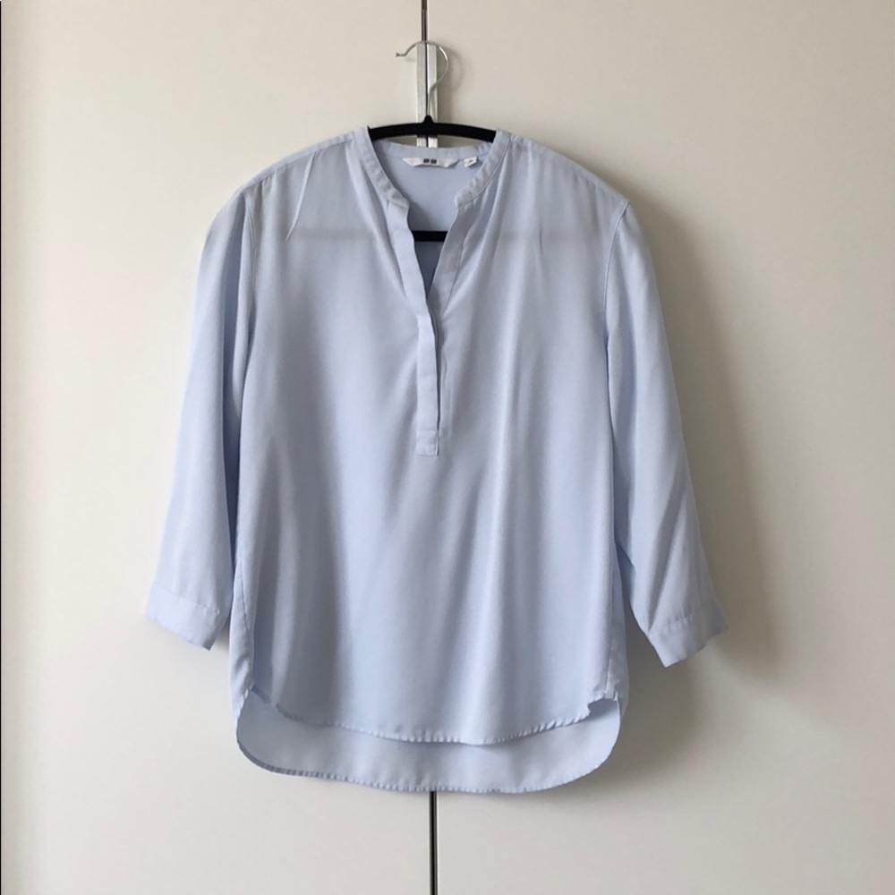 Rayon 3/4 Sleeve Blouse